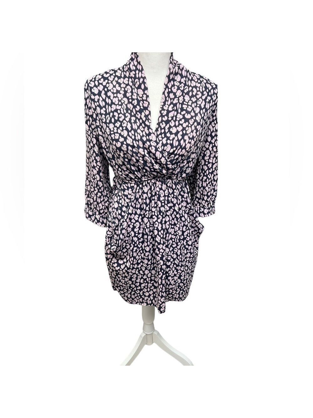 Agua Woman’s Floral Mini Dress with Pockets Size S